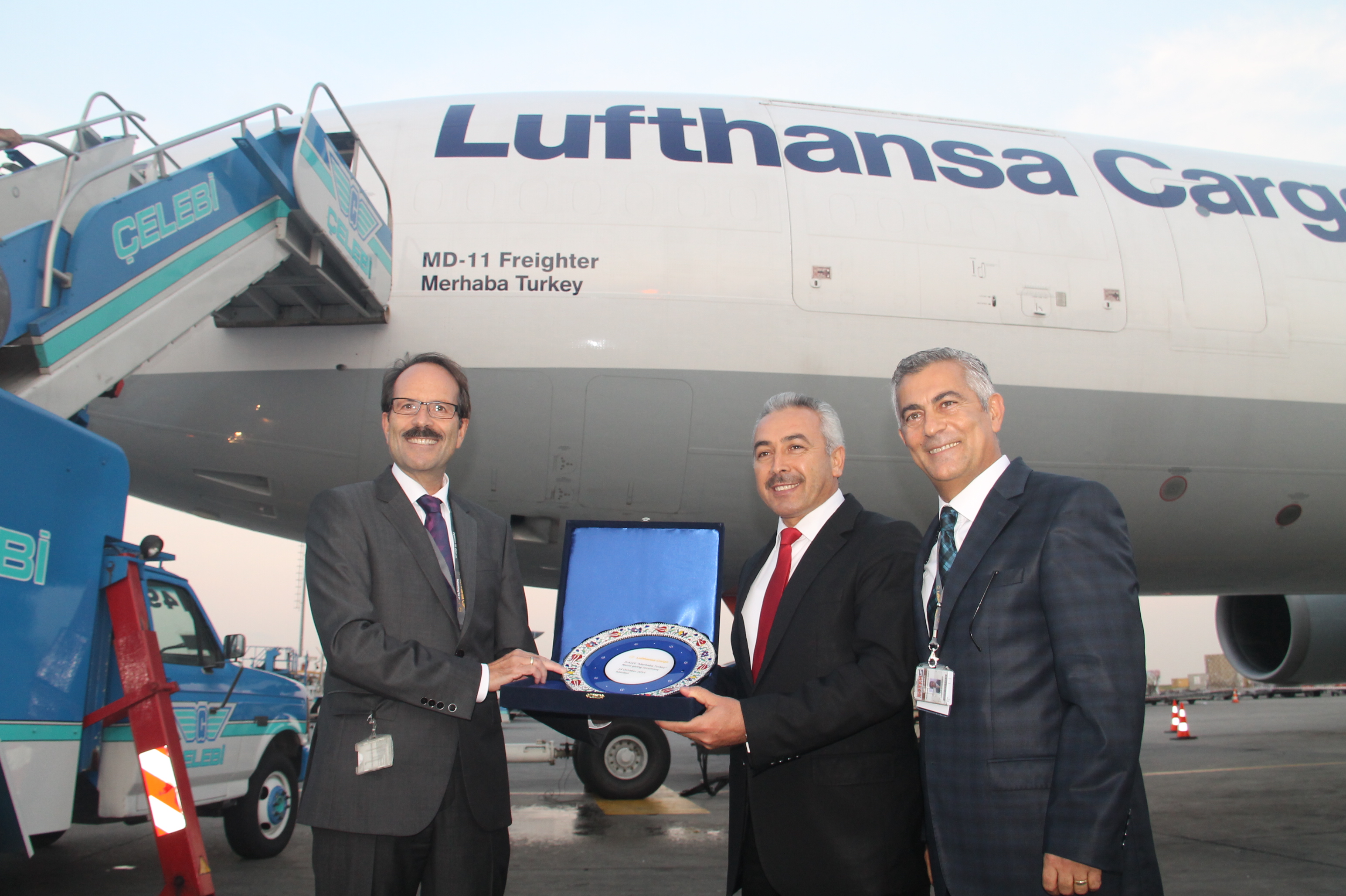 Lufthansa’nın yeni kargo uçağı Merhaba Turkey 10