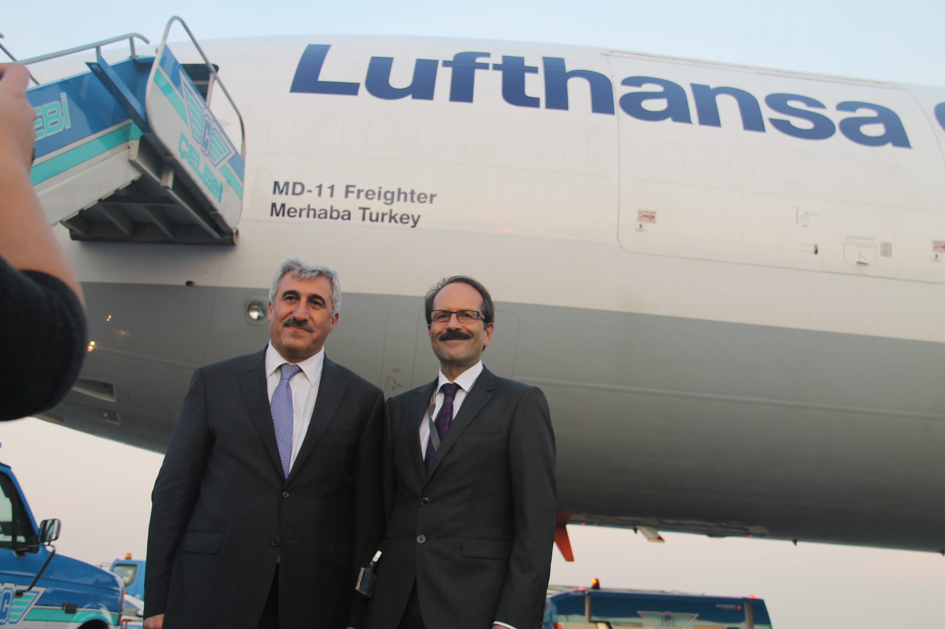 Lufthansa’nın yeni kargo uçağı Merhaba Turkey 8
