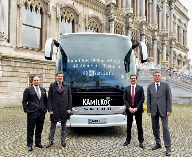 Mercedes-Benz’den Kamil Koç’a 40 Setra
