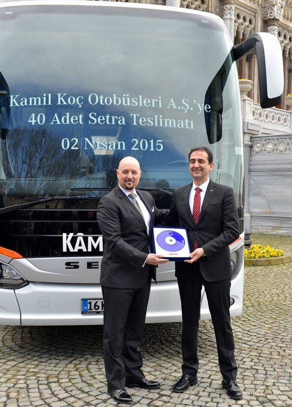 Mercedes-Benz’den Kamil Koç’a 40 Setra