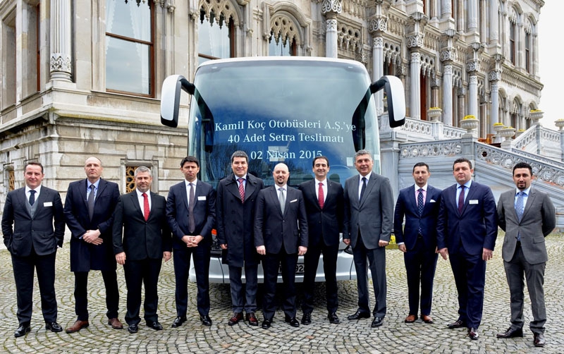 Mercedes-Benz’den Kamil Koç’a 40 Setra