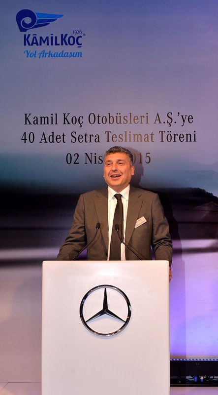 Mercedes-Benz’den Kamil Koç’a 40 Setra