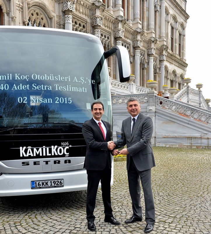 Mercedes-Benz’den Kamil Koç’a 40 Setra