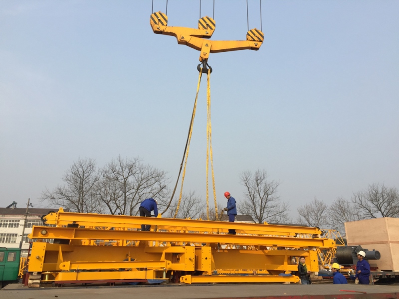 Gama Intermodal, Zoomlion’un dev kule vinçlerini taşıdı 1