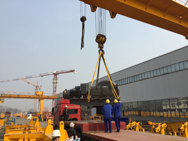 Gama Intermodal, Zoomlion’un dev kule vinçlerini taşıdı 2