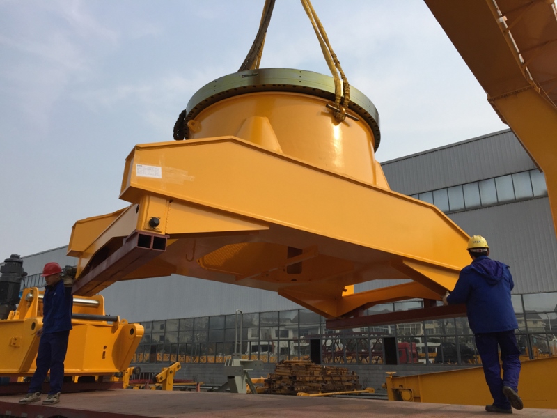 Gama Intermodal, Zoomlion’un dev kule vinçlerini taşıdı 4