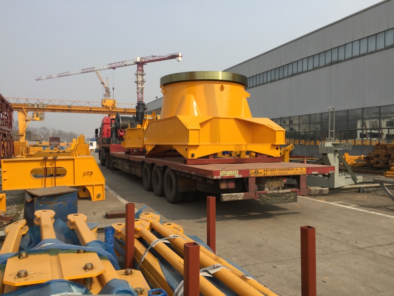 Gama Intermodal, Zoomlion’un dev kule vinçlerini taşıdı 5