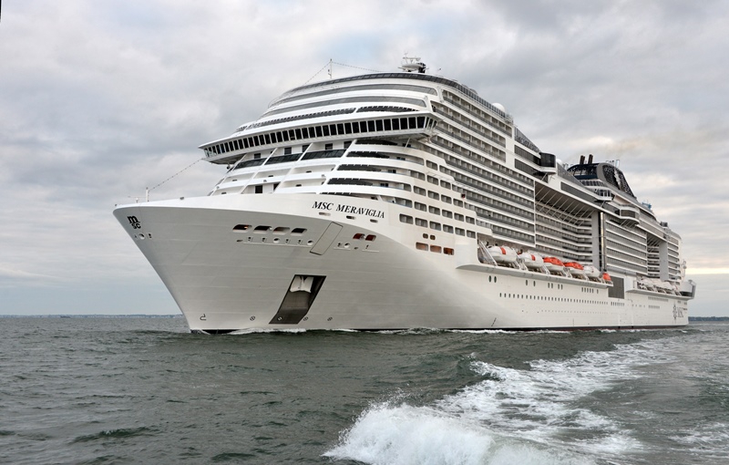 MSC, "Dünyanın 8. harikası"nı denize indirdi 11