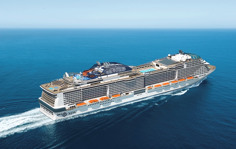 MSC, "Dünyanın 8. harikası"nı denize indirdi 12