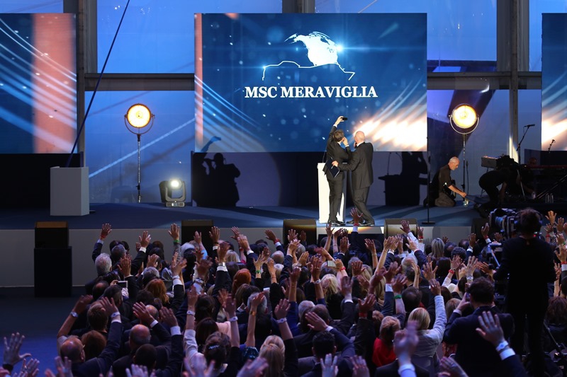 MSC, "Dünyanın 8. harikası"nı denize indirdi 6