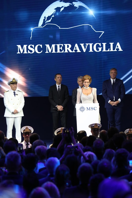 MSC, "Dünyanın 8. harikası"nı denize indirdi 9