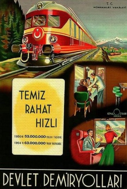 Cumhuriyet dönemi renkli ray serüvenimizin kimi belgeleri (1)