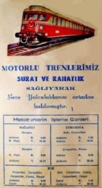 Cumhuriyet dönemi renkli ray serüvenimizin kimi belgeleri (1)