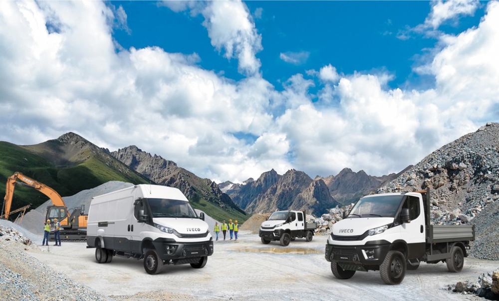 İşte IVECO'nun all road ve of road araçları
