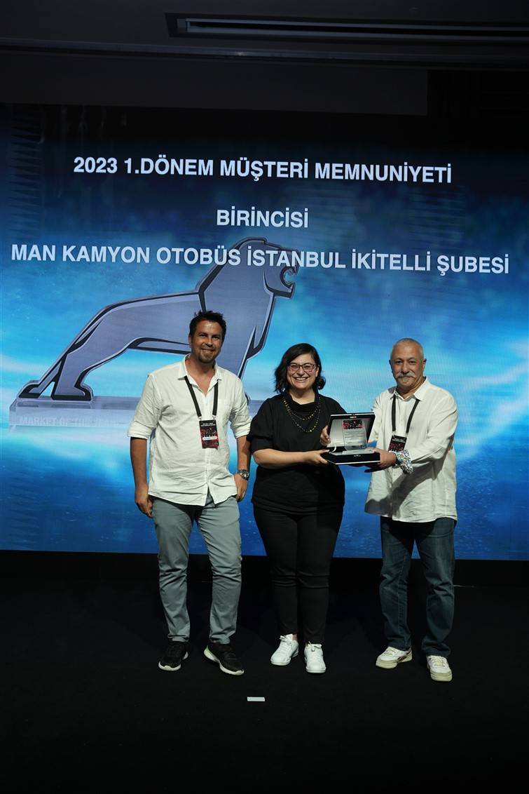 MAN TÜRKİYE 3. KEZ MARKET OF THE YEAR ÖDÜLÜNÜ ALDI 2