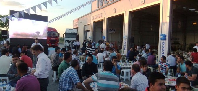 IVECO Büyüksoylu’dan hem yatırım, hem iftar yemeği