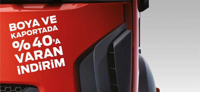 Ford Trucks’tan boya ve kaportada büyük indirim