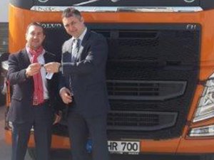 Yüzgüllü ile Volvo Trucks'ın ilk iş birliği