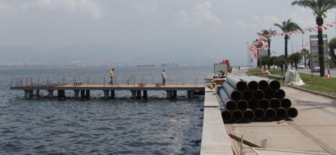 İzmir'in iskeleleri ay sonunda açılıyor