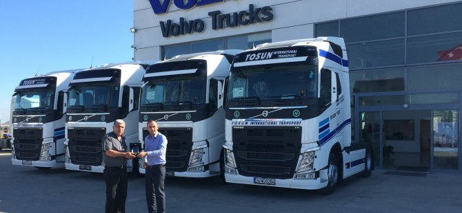 Tosun Nakliyat çiçeklerini artık Volvo Trucks ile taşıyacak