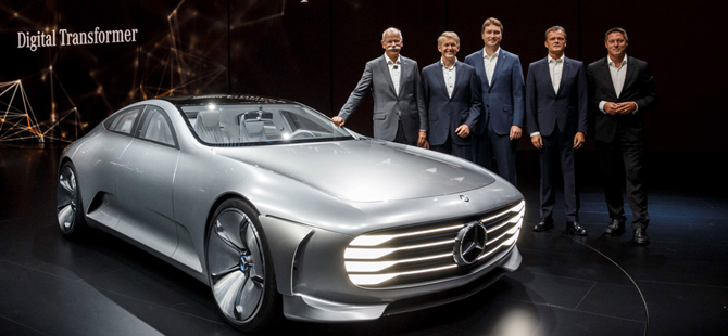 Mercedes, “Otomobilin Geleceği”ni Frankfurt’ta tanıttı