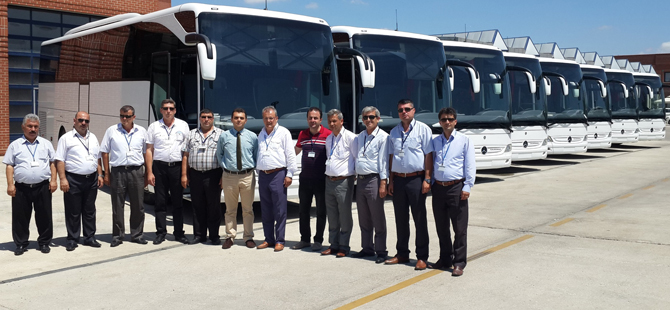 Mercedes’ten Bursa’ya 26 otobüs