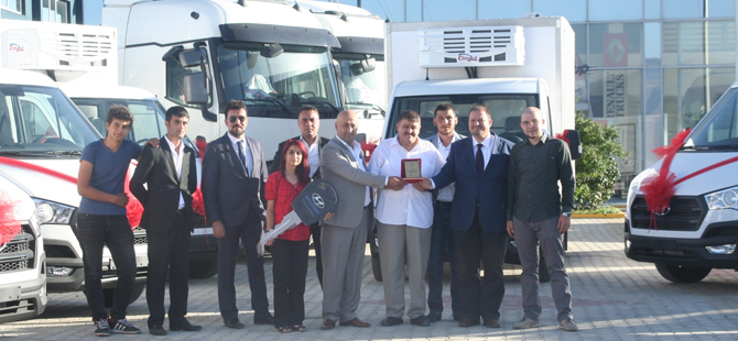 Erzurum’a 8 araçlık Hyundai H350 filosu