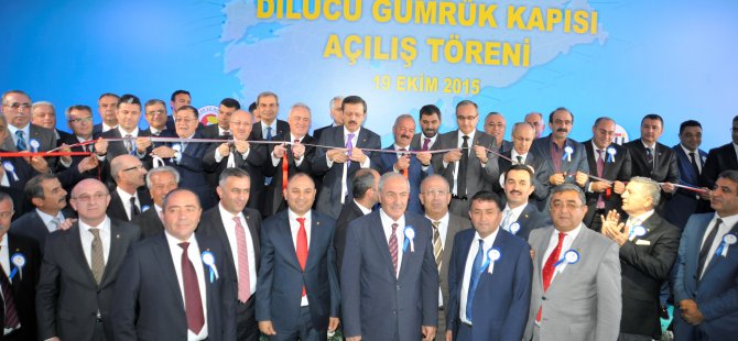 Dilucu Gümrük Kapısı törenle açıldı