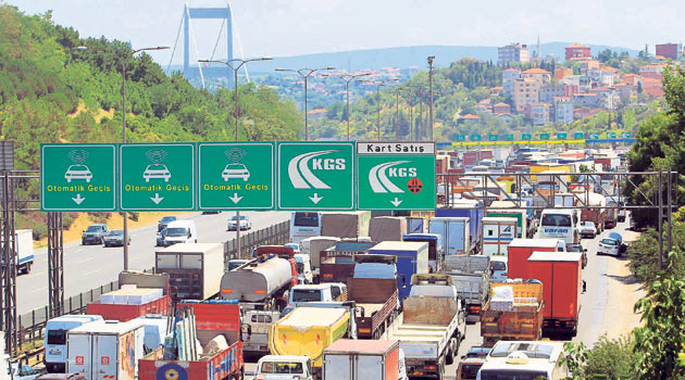 Otoyol ve Köprü gelirleri arttı