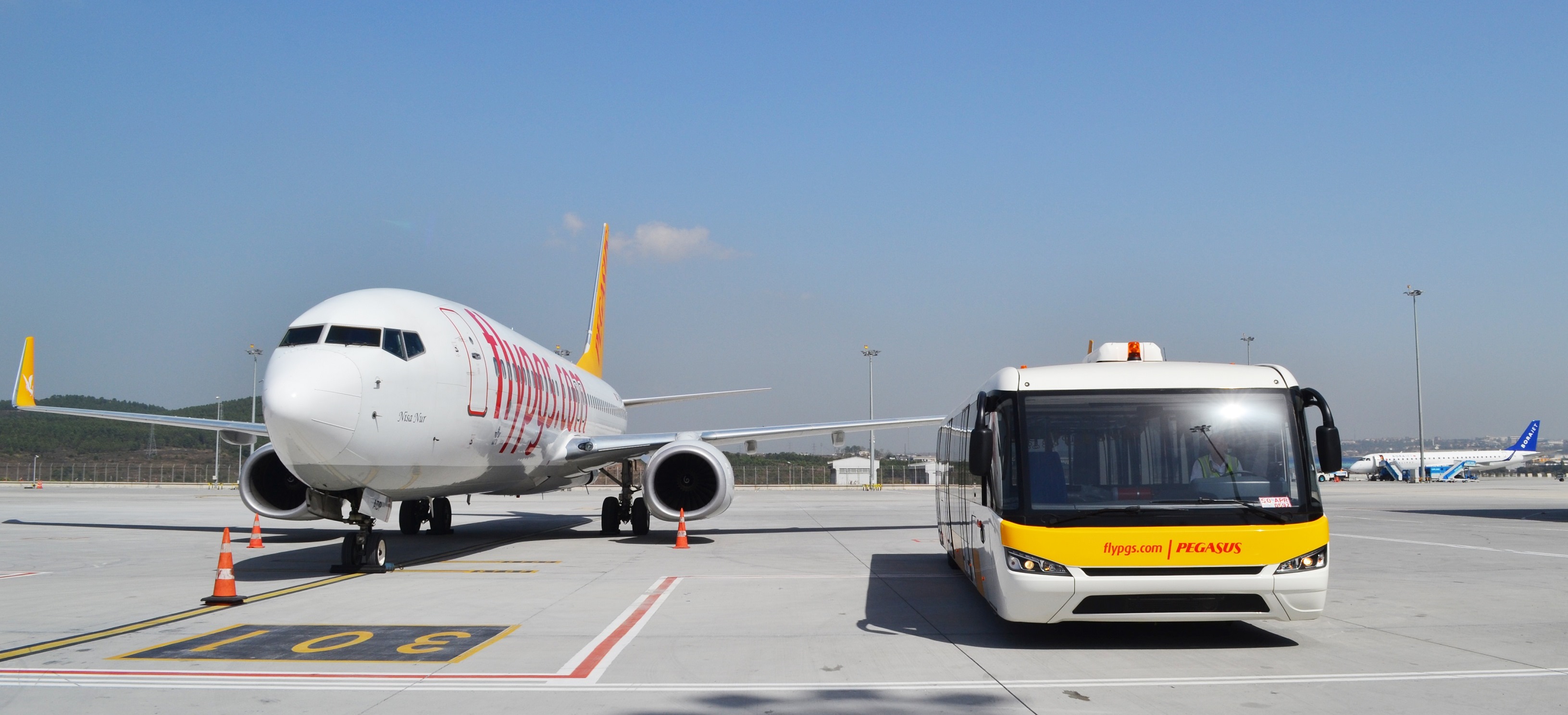 Pegasus, yer hizmetleri için 24 otobüs alacak