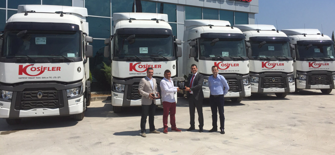 Kosifler Hafriyat da Renault Trucks ailesine katıldı