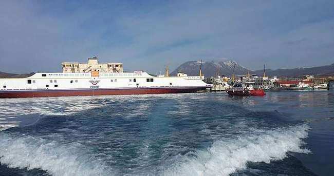 Van Gölü feribotuna yerli dizel motor