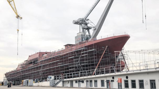 İlk Türk fırkateyni 2021’de denizlerde olacak