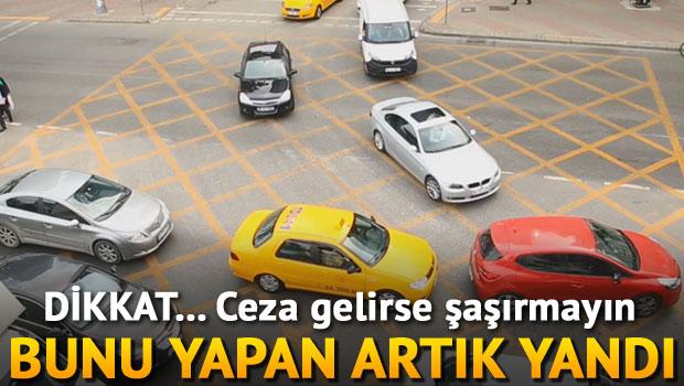 Kavşağı kilitleyene ceza geliyor