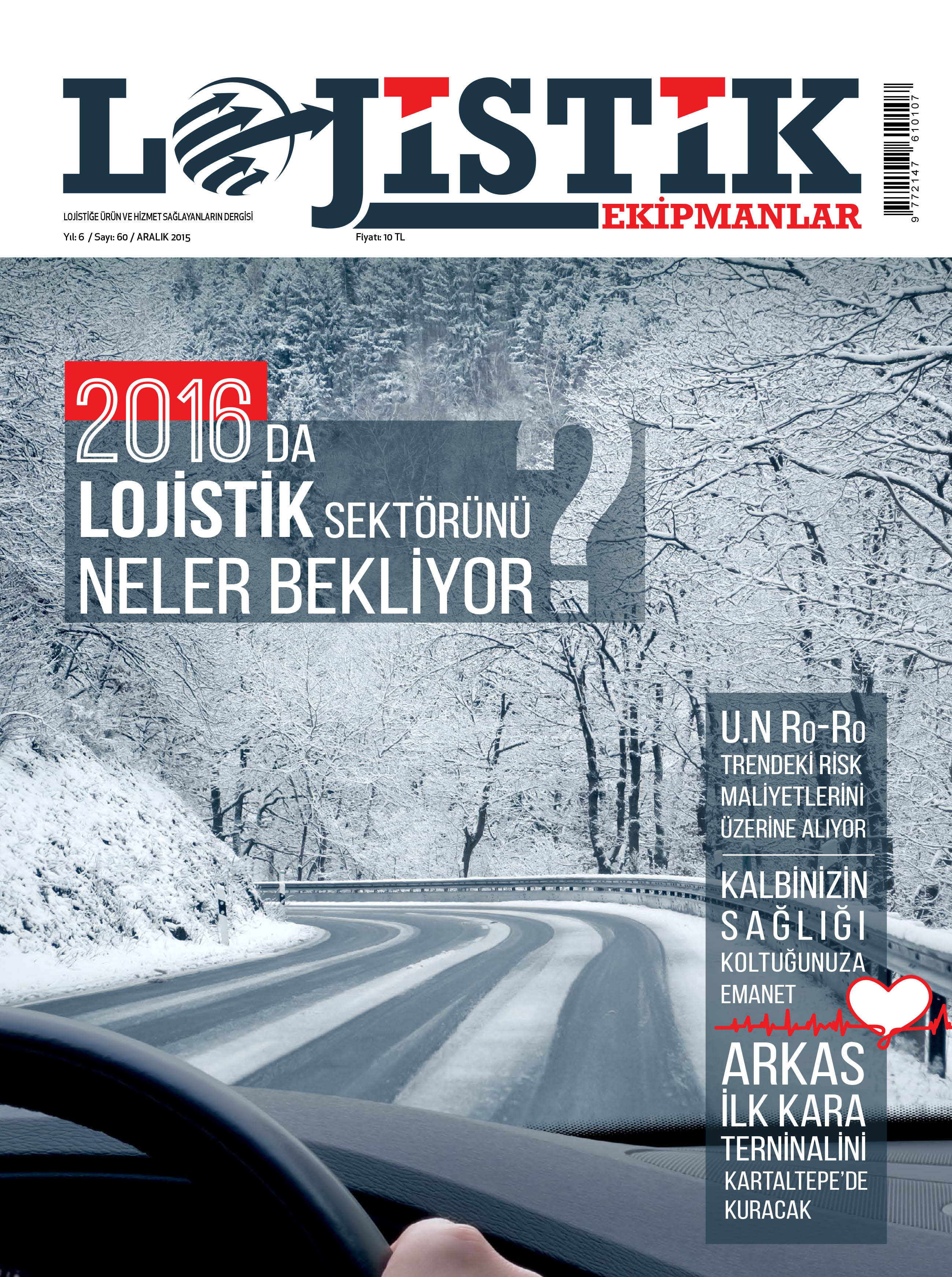 Lojistik Ekipmanlar'ın Aralık sayısı çıktı!