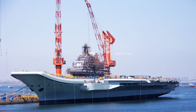 Varyag 'Liaoning' Adı ile İlk Kez Suya Açıldı