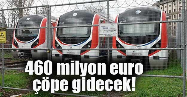 460 milyon Euro çürümeye terk edildi