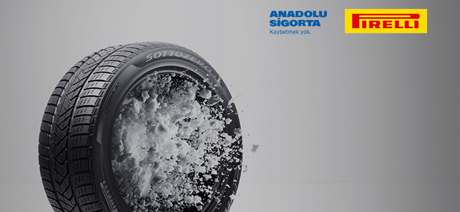 Pirelli'den Anadolu Sigorta poliçe sahiplerine özel kampanya