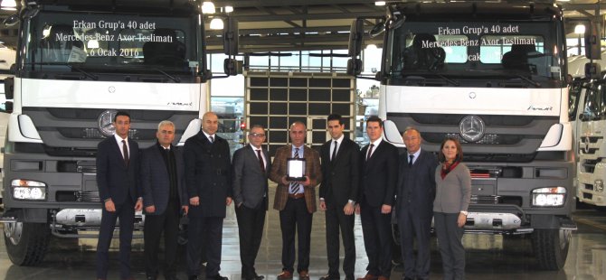Erkan Grup, filosuna 40 Axor kattı