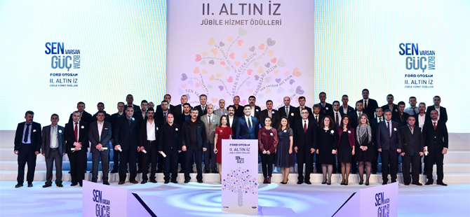 Ford, "Altın İz" bırakan çalışanlarını ödüllendirdi