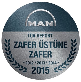 TÜV Ticari Araçlar Raporu'nda MAN 4 yıldır zirvede