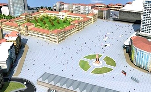 Taksim Meydanı projesi başladı