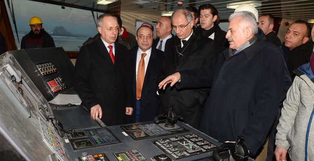 En büyük 'yerli feribot' hizmete girdi
