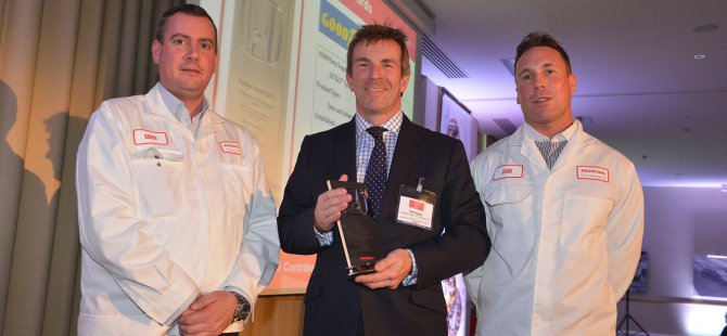 Goodyear, Honda’nın “Tedarikçi Ödülü”nü aldı