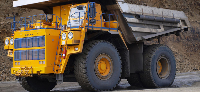 503 ton yük taşıyan kamyon!