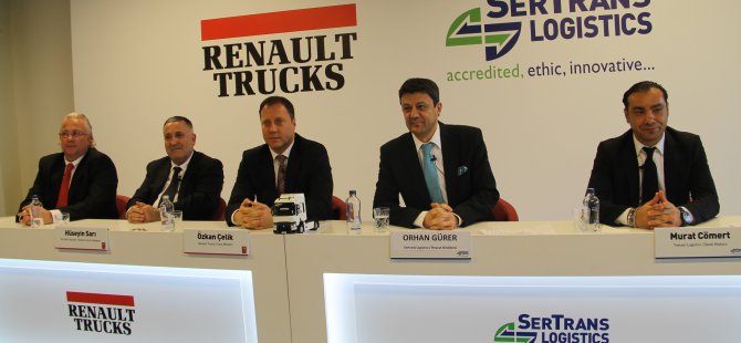 Sertrans Logistics'e 70 Renault Trucks gücü