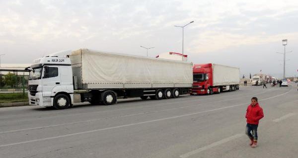 Binlerce TIR iş yapamaz hale geldi!