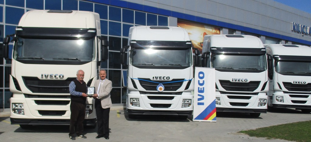 Mersinli Sağlamer Lojistik 5 Iveco Stralis aldı