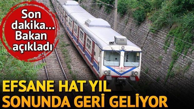 İstanbul banliyö treni geri geliyor