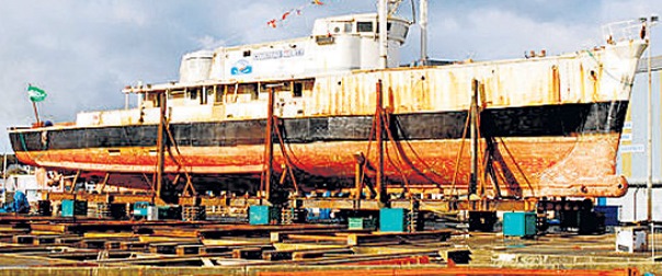 Kaptan Cousteau’nun Calypso’su Yalova'da tamire alındı